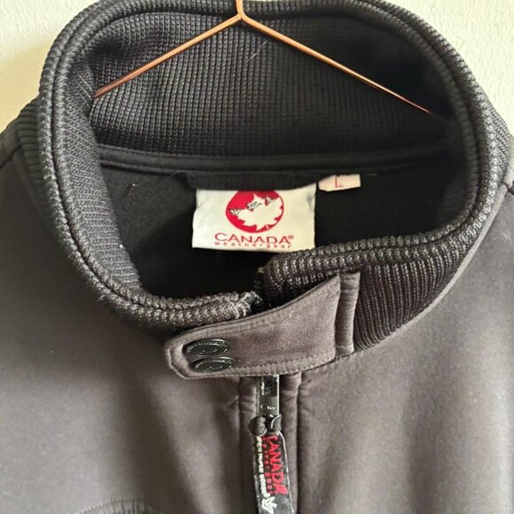 Canada Weather Gear Mens Super Triple Goose Full Zip Outdoor Jacket Black Size L - Picture 8 of 12